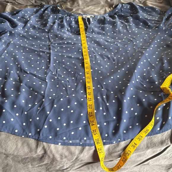 Como Blu long sleeve blue blouse - Picture 8 of 8